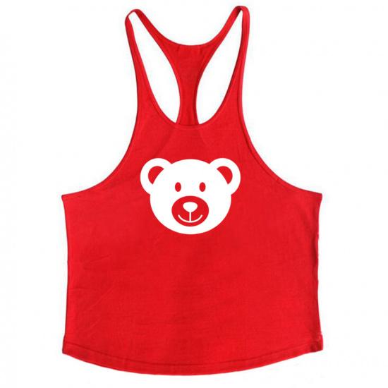 Men'S Summer New Style Men'S Thin Breathable Sports Fitness Sleeveless Knitted Shirt Casual Loose Knitted Tank Top