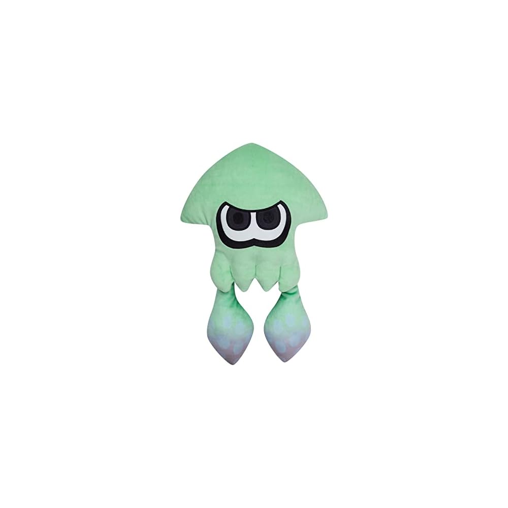 

San-ei Trading Splatoon 3 All Star Collection Squid Plush Toy Light Blue 26x11x40cm