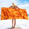 Oversized Beach Towel Microfiber Towels Sand Free Maple Leaves Quick Dry Super Absorbent Sandless Camp Pool Blanket Sandproof