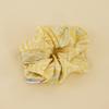 2DREAMERS Letter Maze Yellow Silk Scrunchie