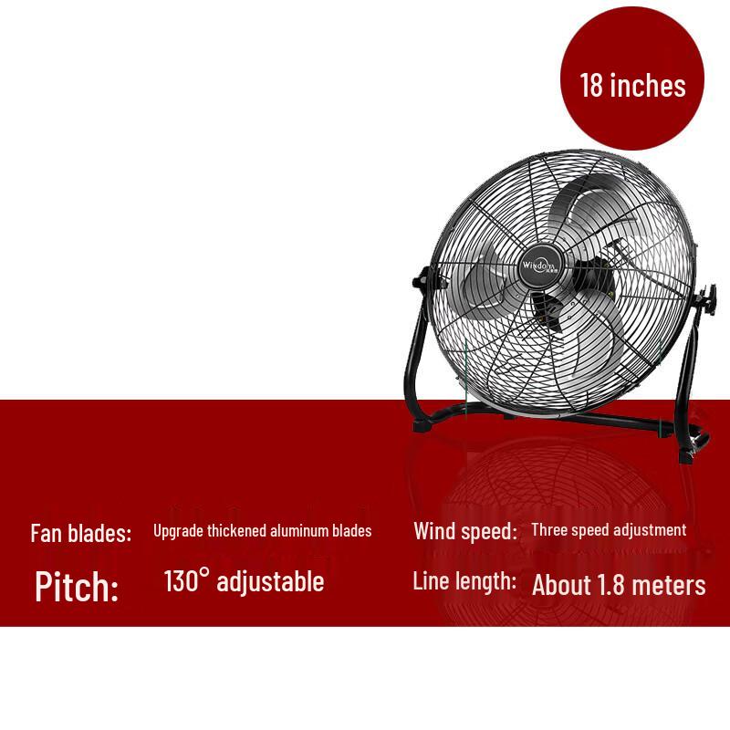 Li Shen High-Power Industrial Floor & Ground Fan