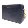 Michael Kors Jet Set Travel MK Letter Logo Chain Small Square Bag Women Shoulder Bag Dark-Blue 32S4GTVC3L-414