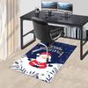 Christmas Santa Claus Chair Mat - Non-Slip Carpet for Office, Home Decor, Living Room, Bedroom, Game Room & Dormitory - Anime Cartoon Design Holiday G