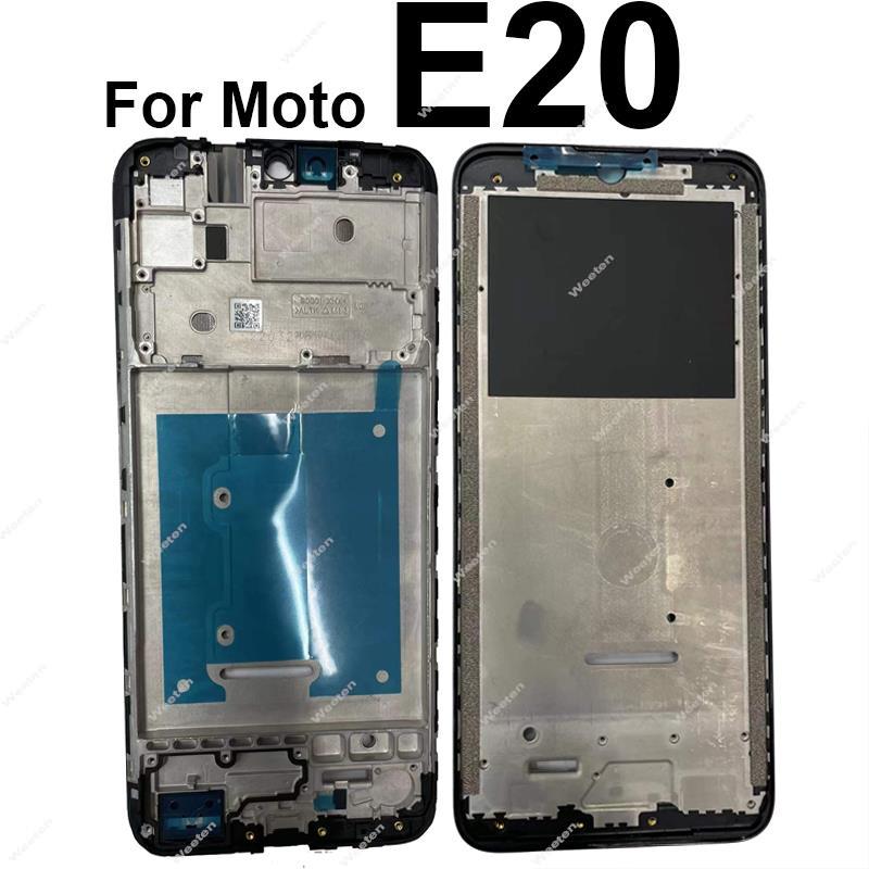 Front Screen Middle Frame For Motorola MOTO E 2020 E20 E22 E32 E40 E13 LCD Bezel Plate Panel Chassis Houisng Replacement Parts