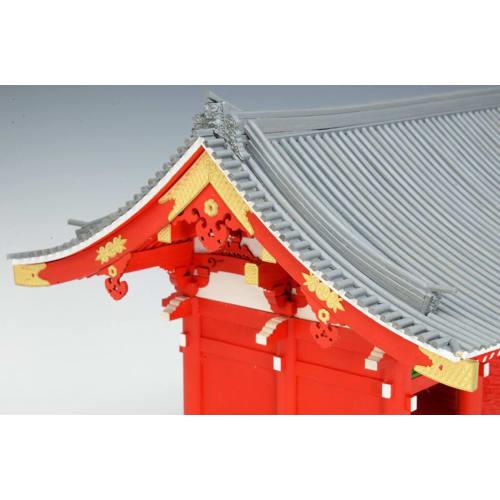 Woody Joe 1/50 Kaminarimon Painted Wooden Model Assembly Kit