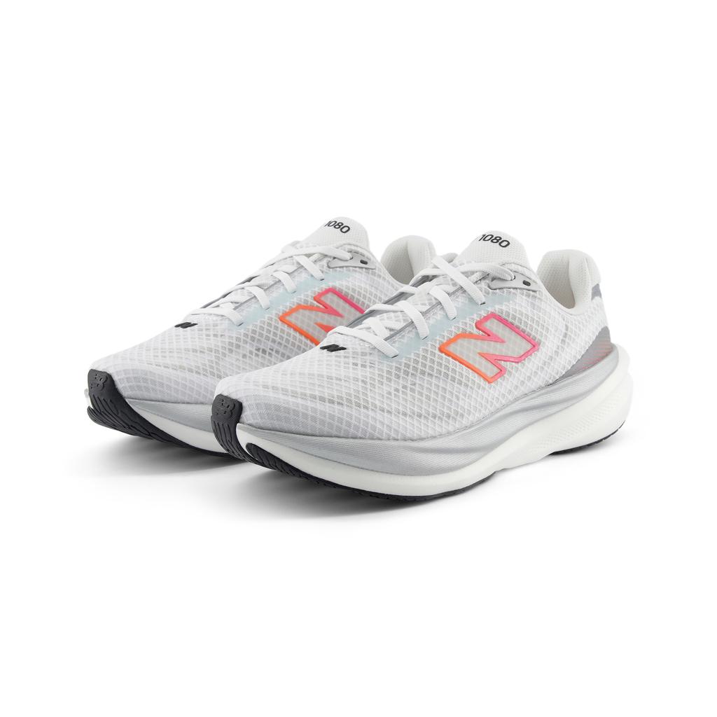 New Balance 1080v15 Adem Wit Roze Hitte Mandarijn Heren Sneakers M10806GG