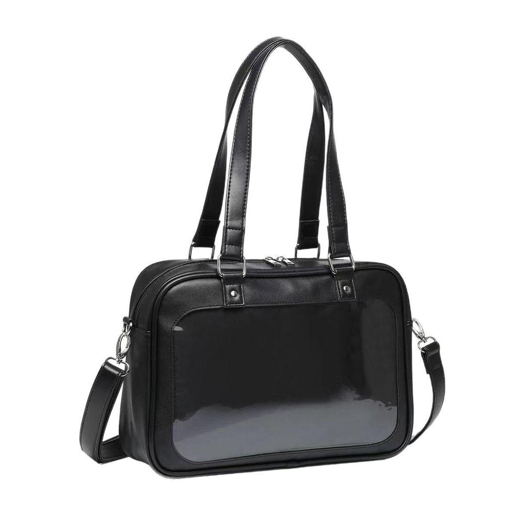 Japanese Anime Ita Crossbody Bag - Transparent Badge Doll Bag for Students & Women