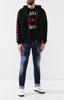 DSQUARED2 men's hoodie black - Size: L
