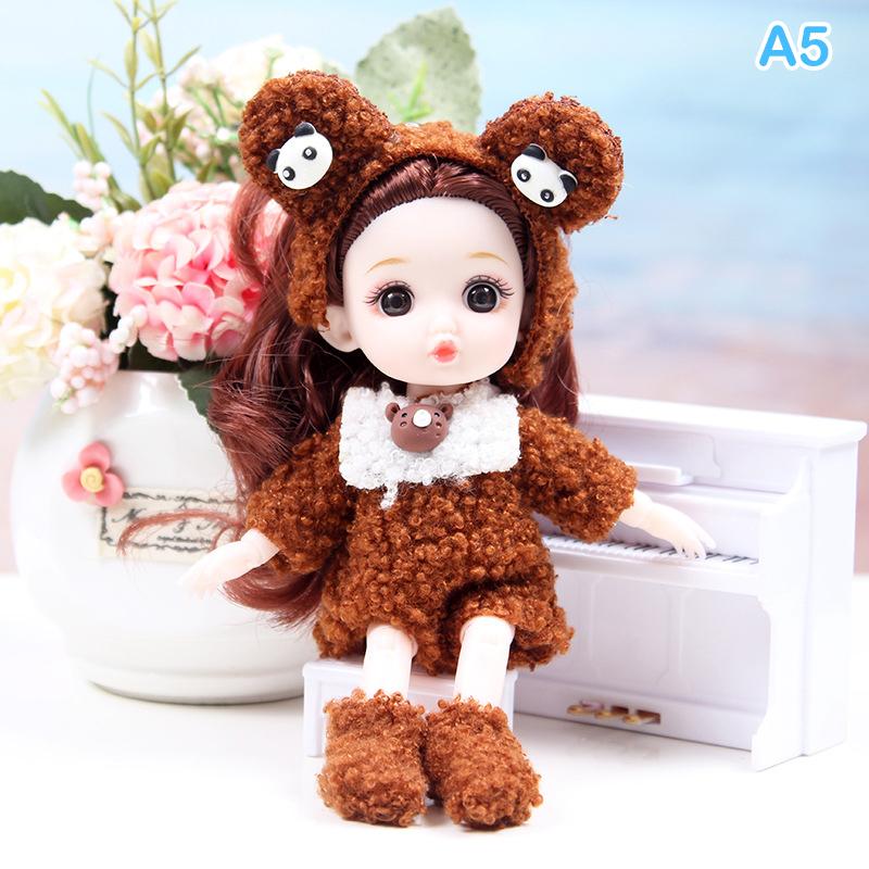 Innovative 16Cm Moveable Joint Doll Princess Laurie Newest Cartoon Make Up Dress  Toys Changeable Children Girls Gift
