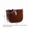 Women Suede Leather Bag Shoulder Handbag and Purses Luxury Designer Bags Chic Fashi Lady Trend Satchel Handbag 2026 New Sale