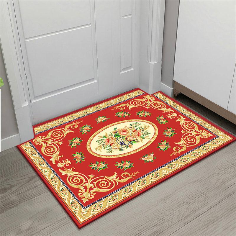 European Style Entrance Carpet Door Mat Anti Slip Mat Entrance Mat Living Room Door Mat