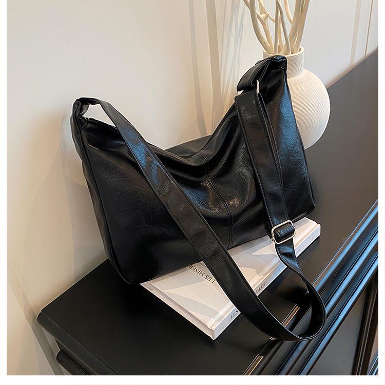 Women's Large Capacity Korean Style Tote and Crossbody Handbag