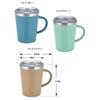 Living Smoo Mug with Light Green Lid, 350ml,
