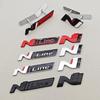 HWCB2 3D Metal NLine N Logo Rear Boot Trunk Emblem Front Grille Badge Decal For Hyundai I20 I30 Sonata Kona Elantra Tuson Car Stickers