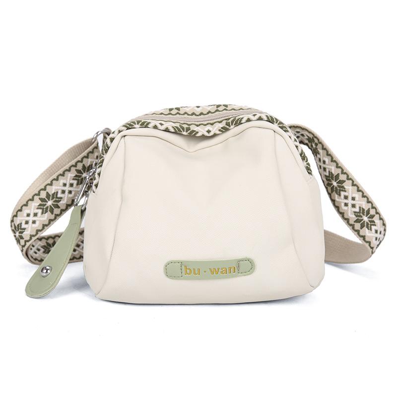 

Niche 2025 new fashion casual versatile breast bag shoulder bag waterproof Oxford cloth messenger bag small bag зелений