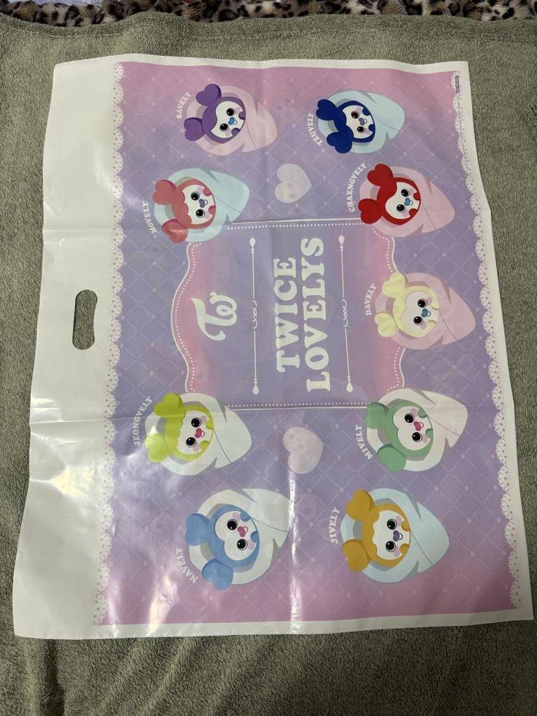 [USED] TWICE X GIGO Limited Edition Sana Plush Toy with Shopper