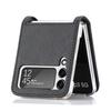 Shockproof Thin Card Slot Leather Case For Samsung Galaxy Z Flip 3 Flip4 Flip 4 Flip3 5g Anti -Scratch Protective Phone Cover