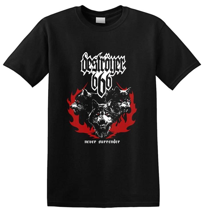 DESTROYER 666 -  Wolves And Flames  T-Shirt 2XL