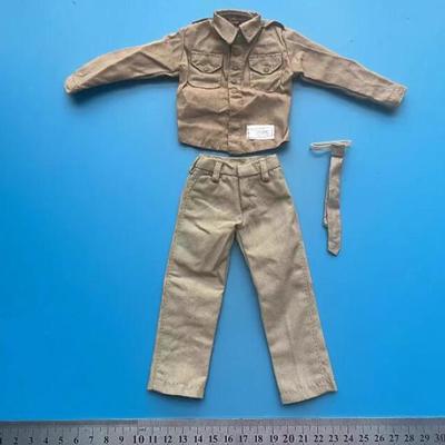 Vêtements de figurine masculine 1/6, Tenue de soldat 12" Veste et pantalon Accessoires, Uniforme d'entraînement,