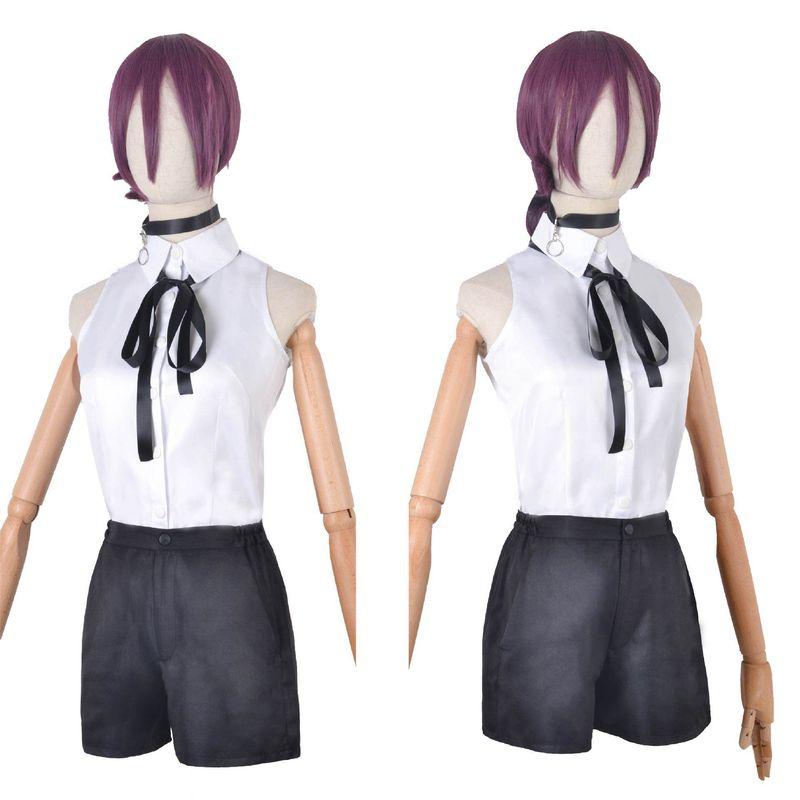 [in Stock] Chainsaw Man Cosplay Costume Reze Cosplay Costume Bomb Demon Reze Cosplay Outfit Full Set for Women
