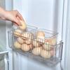 Kunststoff Aufbewahrungsbox Lebensmittelsortierung Sauber und Frisch Durchscheinende Haustierbox Aufbewahrungsbox Kühlschrankaufbewahrung Gefrierschrank Lebensmittelbox