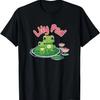 Funny Frog Lily Pad At Metro Park Toddler Kids Frog Toad T-Shirt