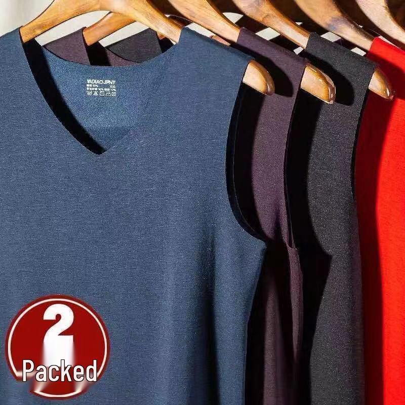 Vestă călduroasă de catifea cu căptușeală de lână pentru bărbați - Strat de bază gros de iarnă pentru bărbați de vârstă mijlocie și vârstnici