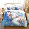 New Ascendance of a Bookworm Bedding Set 3D Print Kawaii Anime Duvet Cover for Adult Kid Bedroom
