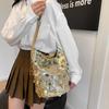 Chic Sequin Tote Bag For Women 2024 Trendy Korean Style Large Capacity Shoulder Bag