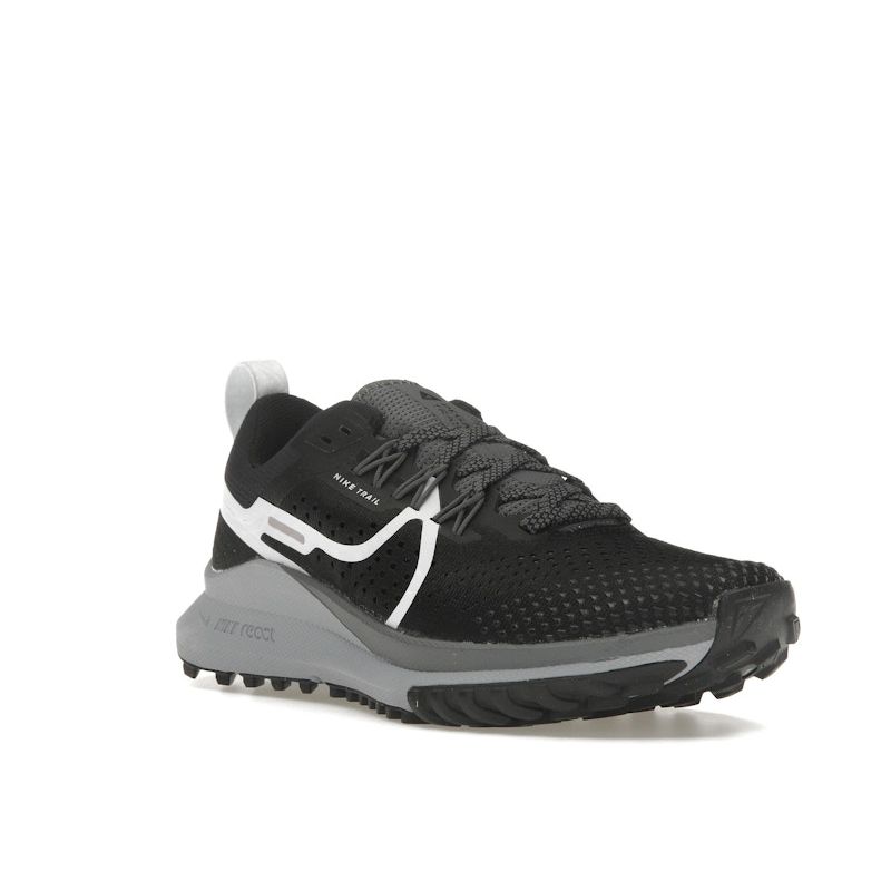 Nike React Pegasus Trail 4 Donna Nero Grigio Scuro Grigio Lupo Aura DJ6159-001