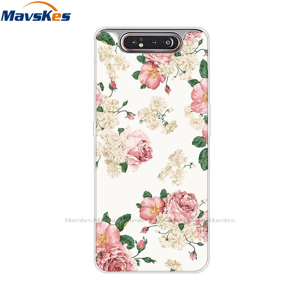 Per Samsung Galaxy A80 Custodia A805 Silicone Morbido TPU Custodia per Telefono Per Samsung A80 2019 A 80 GalaxyA80 A805F A805 SM-A805F/DS Copertura