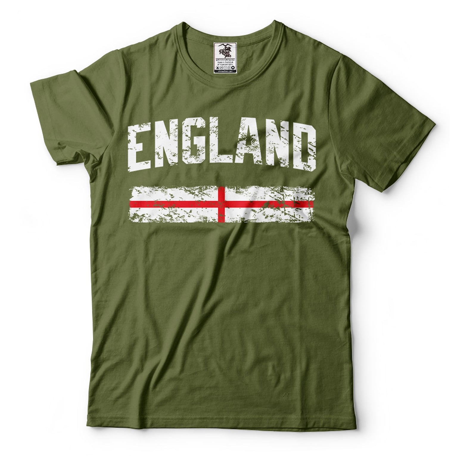 England Flag T-Shirt: Patriotic English Pride Tee S