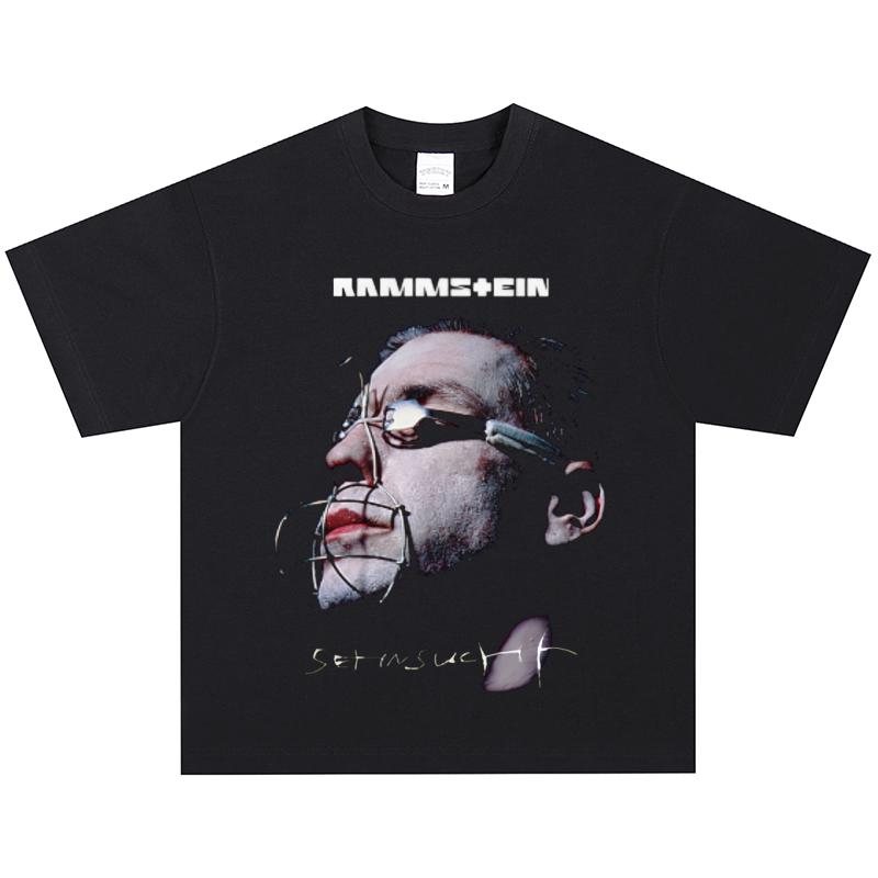 Rammstein T-Shirt, Soft Fabric Casual Daily Wear L