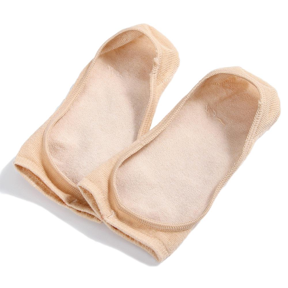 Peep-Toe Hosiery Open Toe Soft Cotton Stealth Socks Anti-skid Socks Low Cut Socks Boat Socks