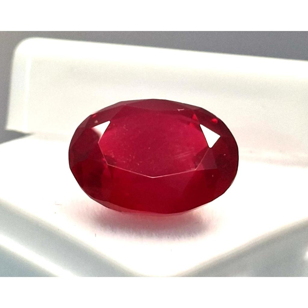 10-12 Ct Red Ruby Mozambique Oval Cut Beautiful Certified Loose Gemstone