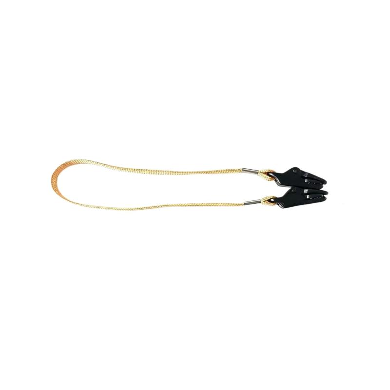 1Pcs Outdoor Anti-Slip Fixed Cap Clip Hat Anti-Slip Rope Detachable Cap Clip Rope For Fishing Hiking Sports Accessories