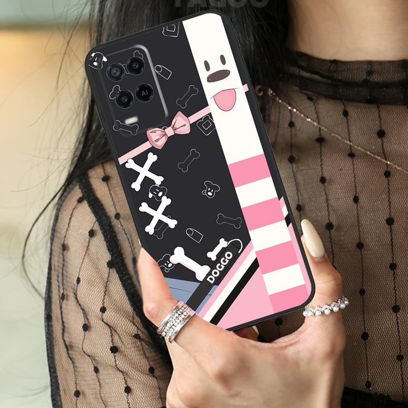 Hololive Costume Case For Oppo A78 A98 A18 A38 A58 A60 A80 A40 A96 A76 A16 A94 A74 A54 A15 A17 A57 A77 A5 Pro