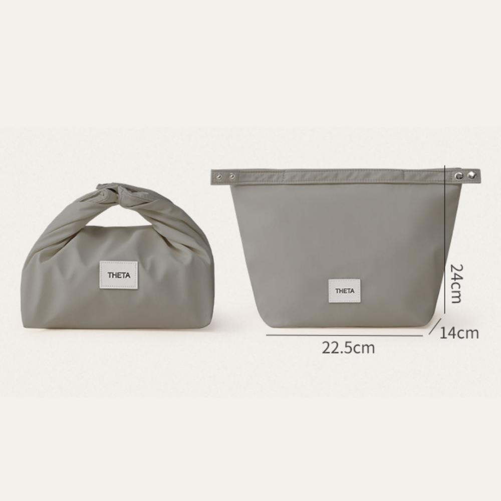 New Waterproof Lunch Bag Thermal Insulated Large Capacity Tote Cooler Leakproof Handbag Style Food Storage Pouch for Daily Use