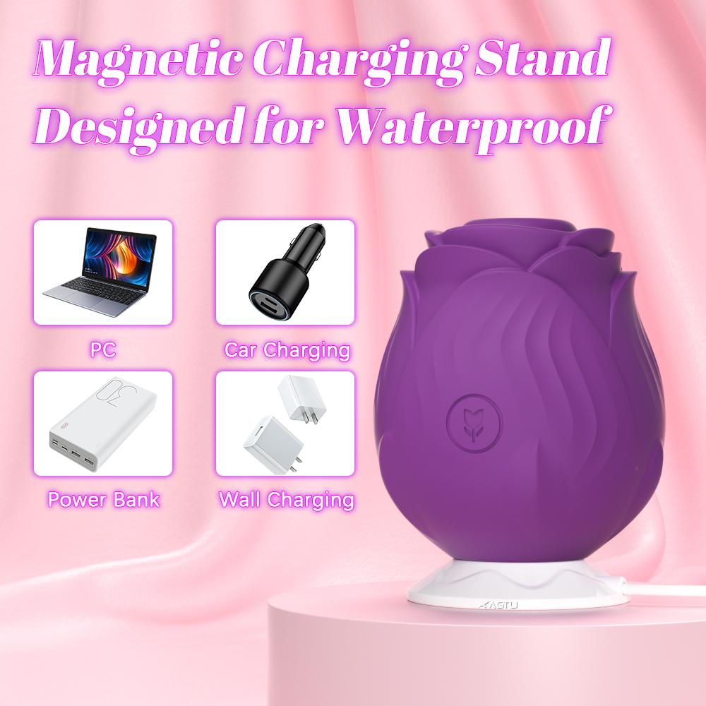 Sex Toys Vibrator for Women Nipple Clitoral Massager Stimulator Rose Sucking Vibrator Masturbator Adult Products Vibration Toys