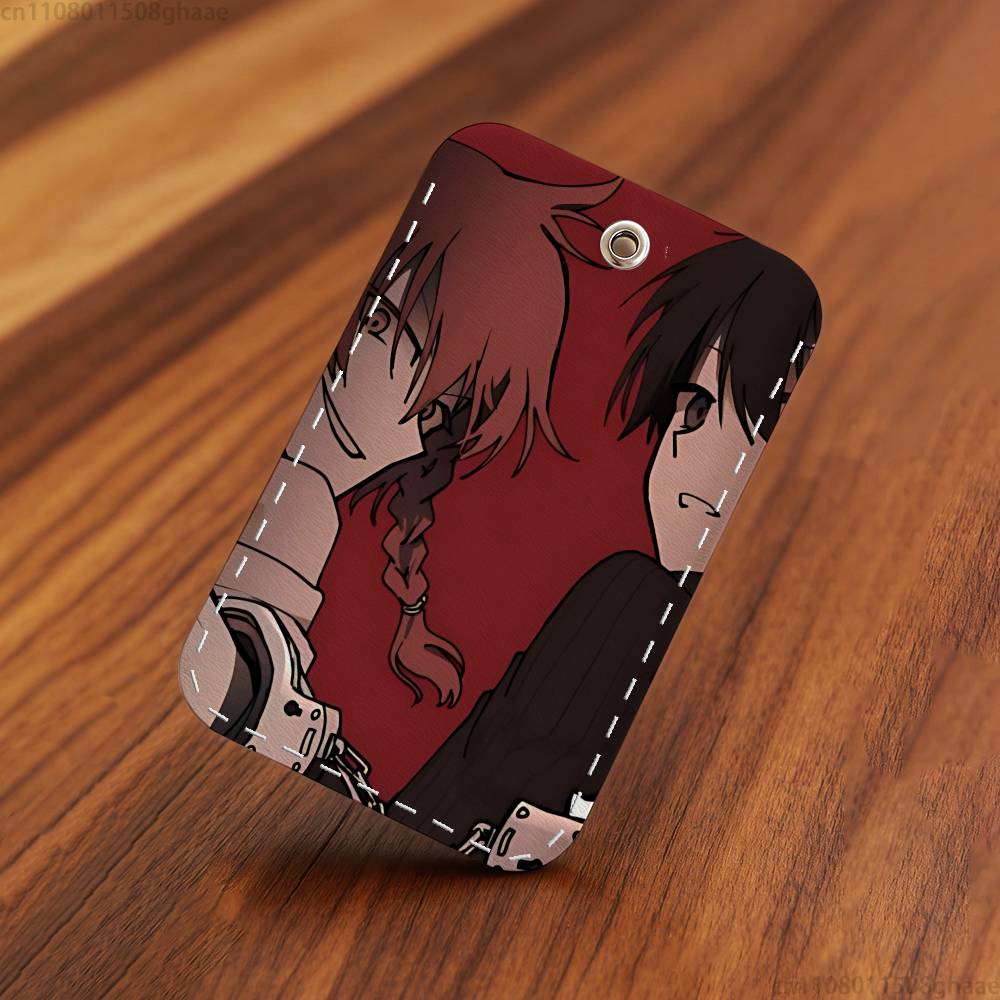 Zeno Remake Anime Personalised Print Card Holder Suitable For Holder Girls Door Card Case Women Badge Holder Keychain