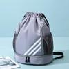 Men's Large Capacity Basketball & Swimming Drawstring Backpack - Portable Student Schoolbag with Logo Printing Option