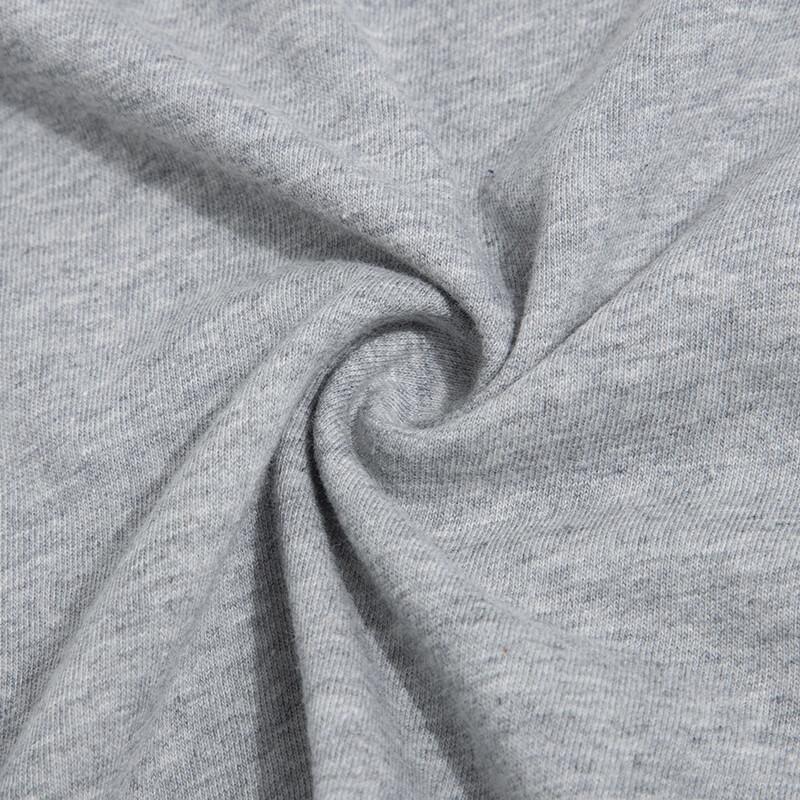 Nike Solid Color Logo Crew Neck T-Shirt Men Tops Light-Grey DC5095-063