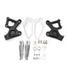 For Kawasaki ZX4R ZX4RR ZX-4R ZX-4RR ZX 4R 4RR  Motorcycle Accessories Front Footrest Foot pegs Brackets Foot Pedals