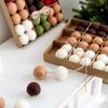 Fashion Plastic Felt Christmas Felt Ball Multicolor 3CM 5CM Christmas Ball Set Suspensable Xmas Baubles Party