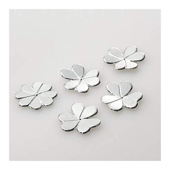 Nousaku Chopstick Rests - Katabami - Set of 5 - 100% Tin (501711) - Chopstick rests inspired by the katabami leaf, often used as a family crest. The