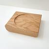 KATOMOKU Cat Feeding Table, 1-Piece, Oak, km-124OA