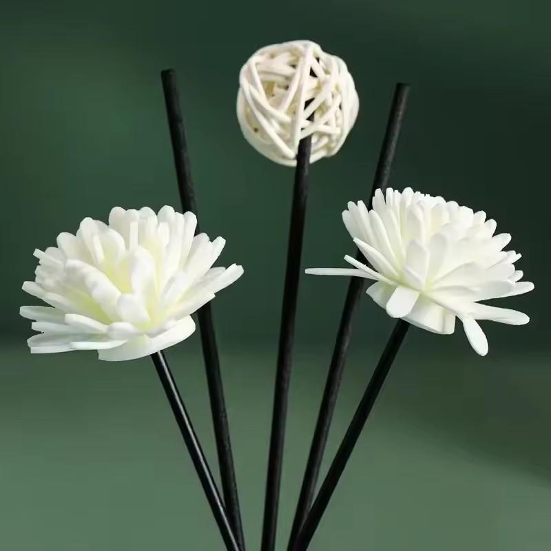 Hot Sale 50ml Flameless Reed Diffuser Oil Set with Sticks - Home Fragrance Air Freshener for Bedroom Office Home Decor