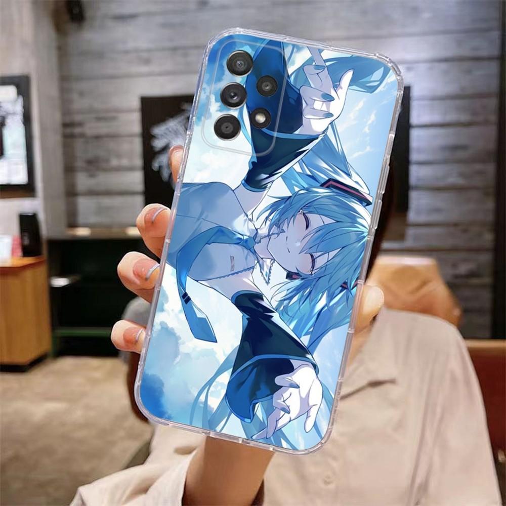 Anime M-MIKUS-S Phone Case For Samsung A 71,70,52,51,4G,40,31,50,20,21,S,12,10,Note20 Ultra,4G,Ultra,Soft Transparent Case