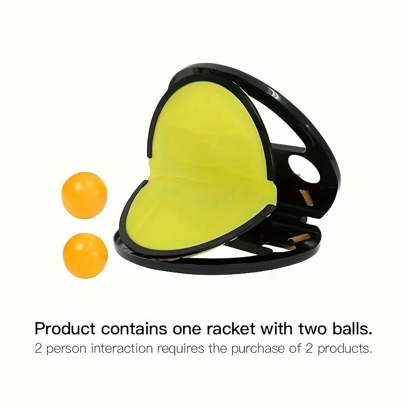 kids hand catch ball set outdoor toss and catch game toy 2 rackets+4 balls разноцветный