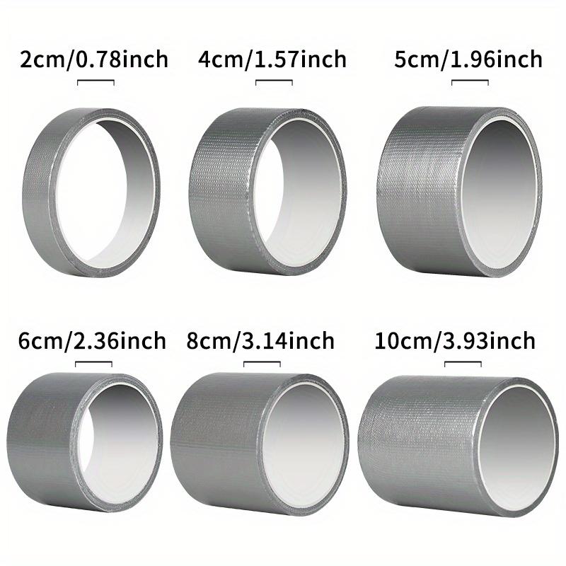 Super Strong Waterproof Duct Tape - Versatile Silvery Gray Adhesive for Walls, Plastics, Glass, Wood & Metal
